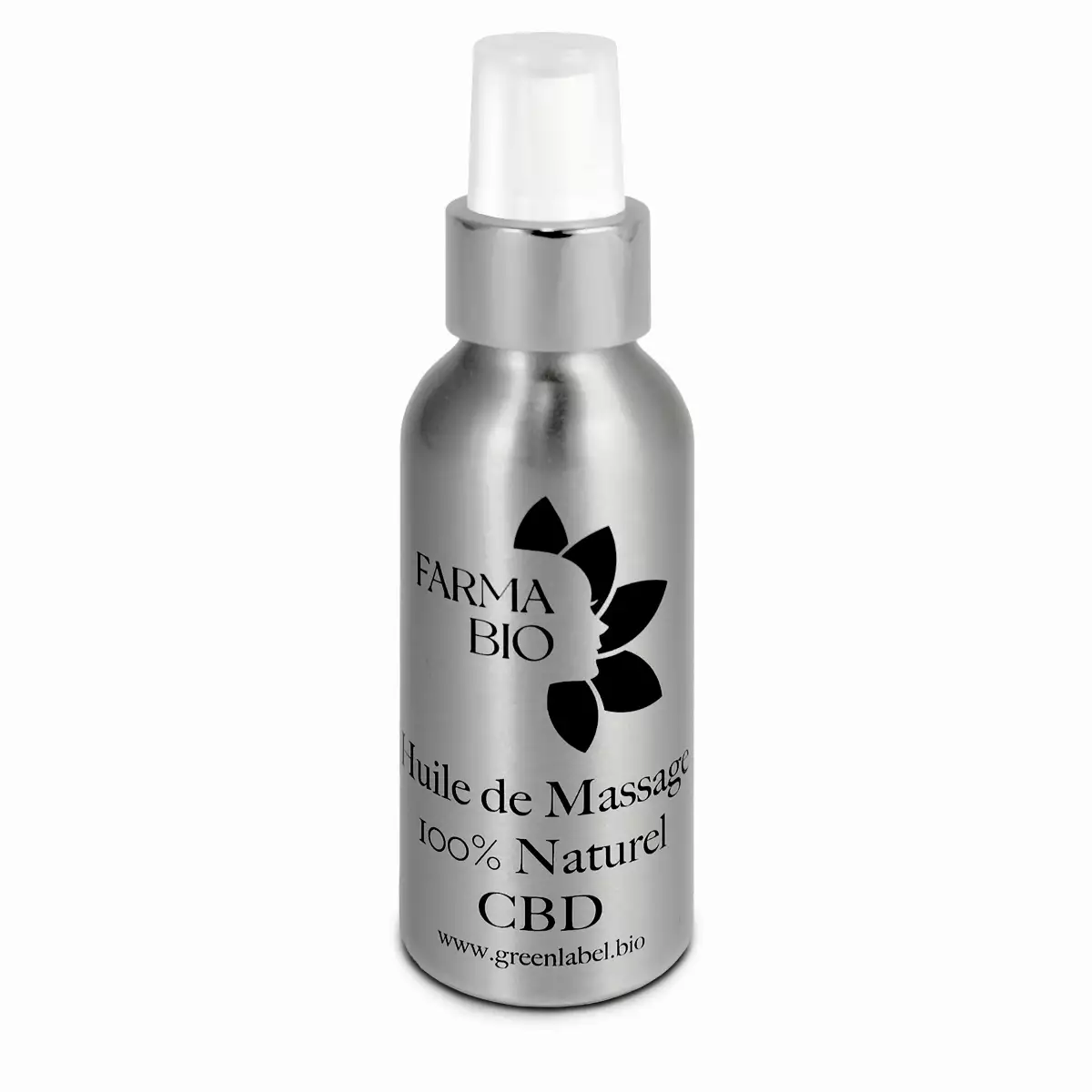 Huiles de massage : Huile d'amande douce bio avec 300mg de CBD