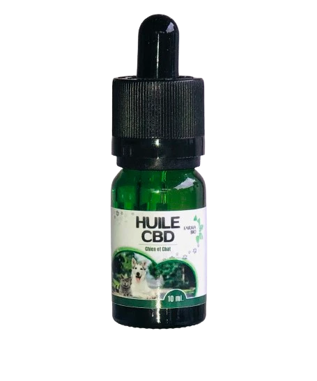 Huile CBD Animaux Pour Chien et Chat 10ml