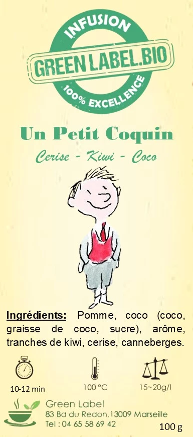 Un petit coquin - Saveur Cerise, Kiwi, Coco