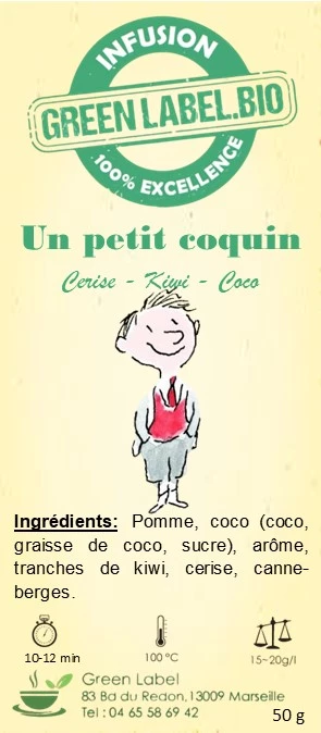 Un petit coquin - Saveur Cerise, Kiwi, Coco