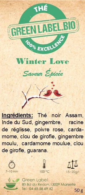 Winter Love - Saveur Epicée