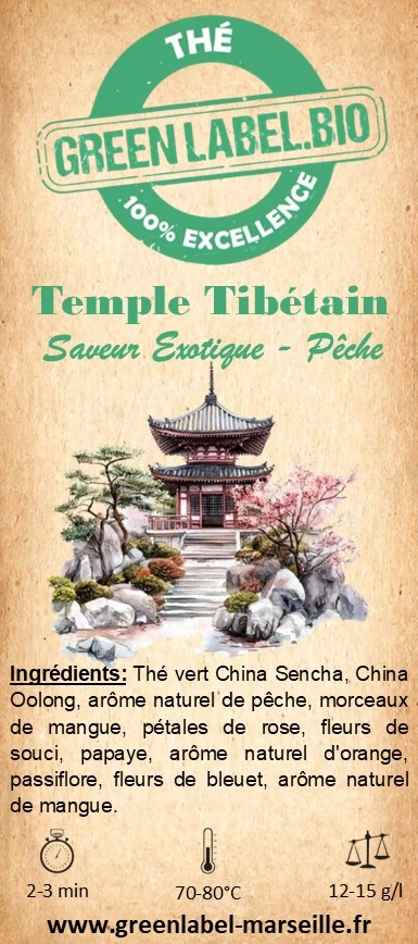 Temple Tibétain - Saveur Exotique, Pêche