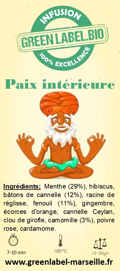 Tisane Paix Intérieure